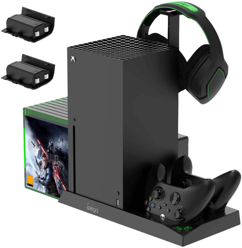 Vertical Cooling Stand Compatible with Xbox Series X 