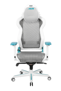 DXRacer Air  Gaming Chair Modular Office Chair - White & Cyan