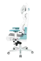 DXRacer Air  Gaming Chair Modular Office Chair - White & Cyan