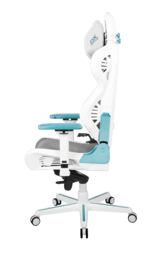 DXRacer Air  Gaming Chair Modular Office Chair - White & Cyan