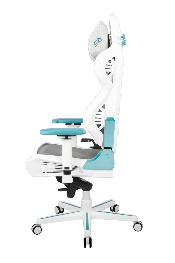 DXRacer Air  Gaming Chair Modular Office Chair - White & Cyan – image 3