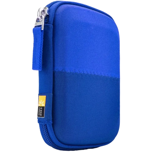 CASE LOGIC PORTABLE HARD DRIVE CASE | Blue