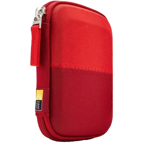 CASE LOGIC PORTABLE HARD DRIVE CASE | Red