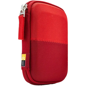 CASE LOGIC PORTABLE HARD DRIVE CASE | Red