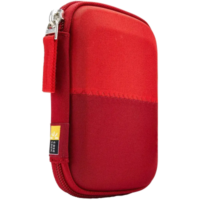 CASE LOGIC PORTABLE HARD DRIVE CASE | Red