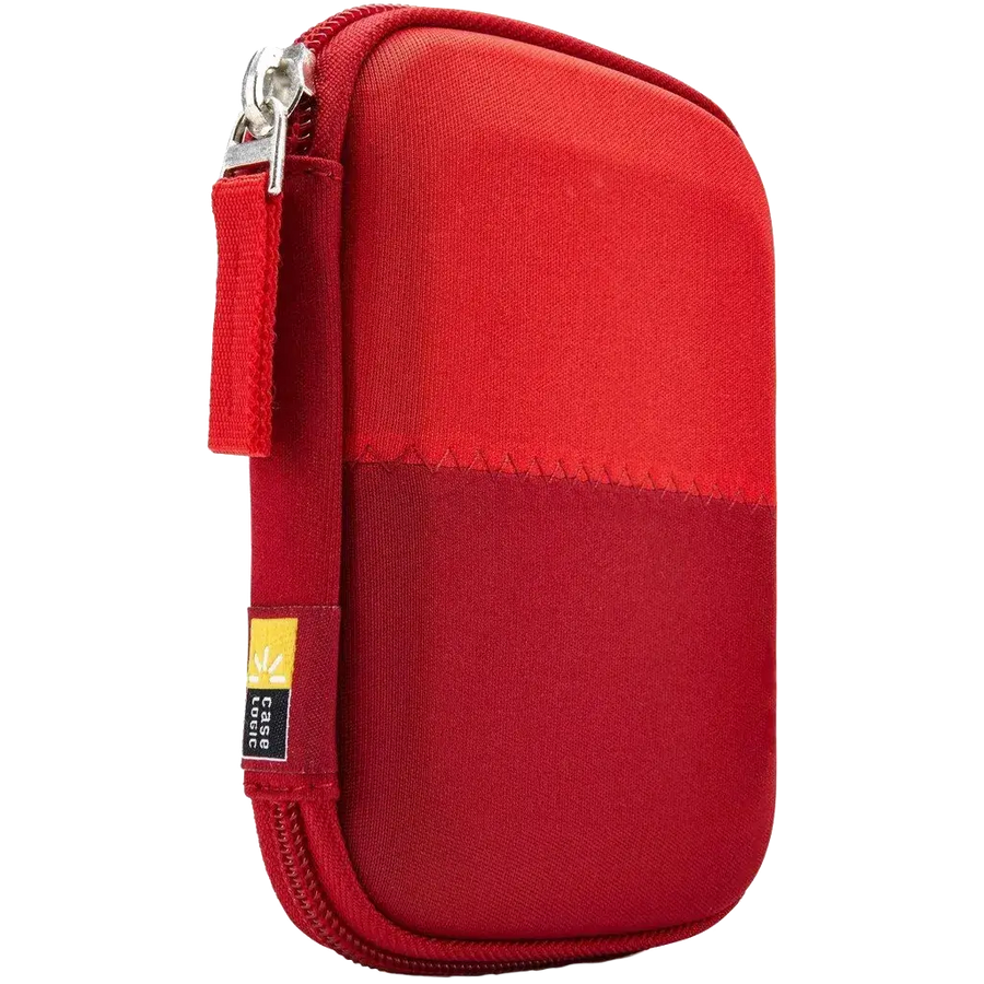 CASE LOGIC PORTABLE HARD DRIVE CASE | Red
