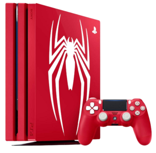 PlayStation 4 Console Pro 1TB - Spider Man limited Edition - Used