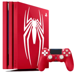 PlayStation 4 Console Pro 1TB - Spider Man limited Edition - Used