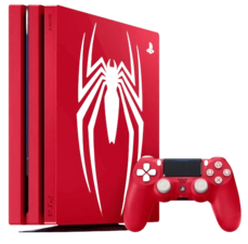 PlayStation 4 Console Pro 1TB - Spider Man limited Edition - Used (34541)