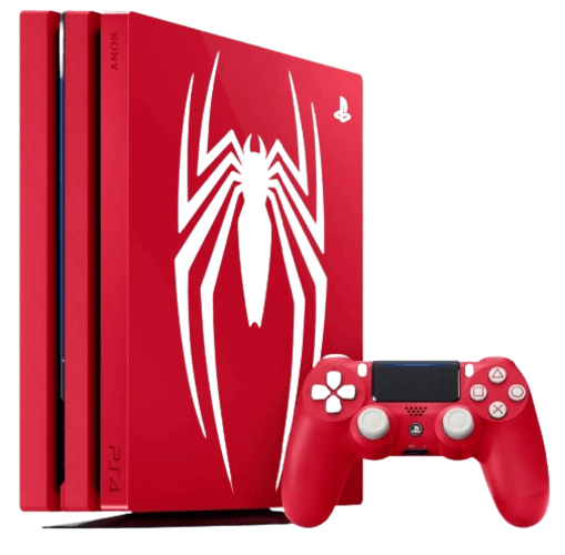 PlayStation 4 Console Pro 1TB - Spider Man limited Edition - Used