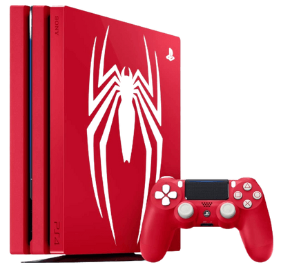 PlayStation 4 Console Pro 1TB - Spider Man limited Edition - Used
