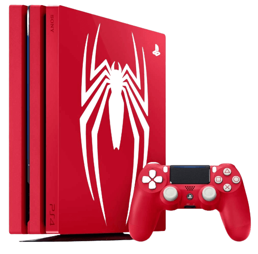 PlayStation 4 Console Pro 1TB - Spider Man limited Edition - Used