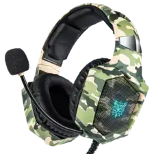 Onikuma K8 Gaming Headphone - Camouflage Green