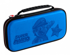 BigBen Nintendo Switch Official Mario Travel Case - Blue 