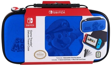 BigBen Nintendo Switch Official Mario Travel Case - Blue 