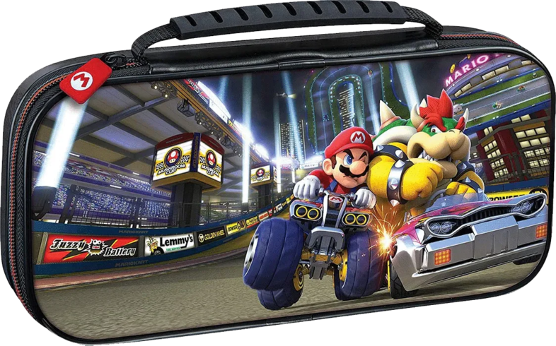 Mario & Bowser Carry Case Official Nintendo Switch Travel Case