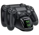 Dobe Dual Charging Dock for PS4 wireless controller with light