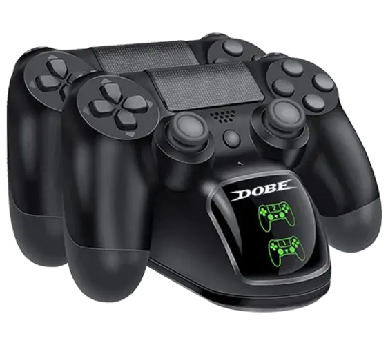 Dobe Dual Charging Dock for PS4 Wireless Controller with Light