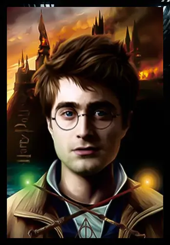 Harry Potter - 3D Movies Poster 