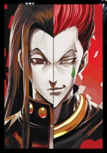  Hunter X Hunter - Faces - 3D poster