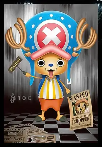  One Piece - Chopper - 3D Anime Poster