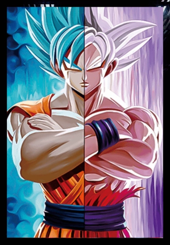 Dragon Ball: Goku 3D Poster 
