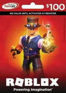 Roblox Card 100 USD Robux Key Global
