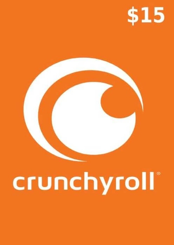 CRUNCHYROLL GIFT CARD 15$ USA