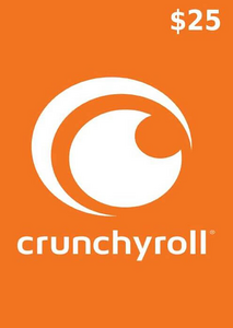 CRUNCHYROLL GIFT CARD 25$ USA