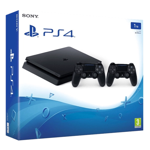 PlayStation 4 Slim 1TB Console + Extra Controller