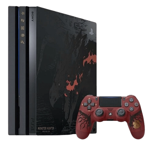 PlayStation 4 Console Pro 1TB Monster Hunter Edition Used with
