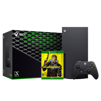 Xbox Series X Console + Cyberpunk 2077 - Bundle