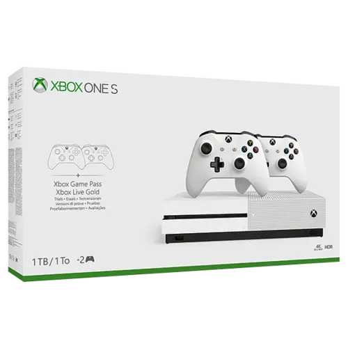 Xbox One S 1TB Two-Controller Console