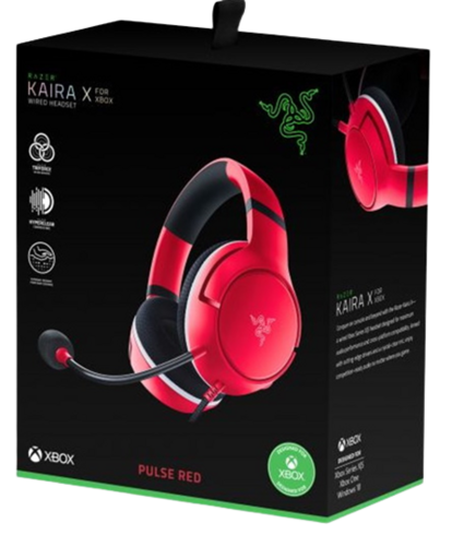 Razer Kaira X Headset For Xbox - Pulse Red