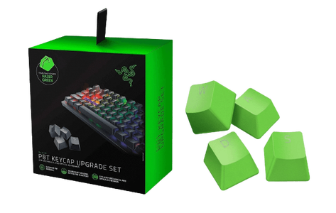 مجموعة ترقية RAZER PBT Keycap - أخضر  -  للبيع في مصر من خلال Games2Egypt