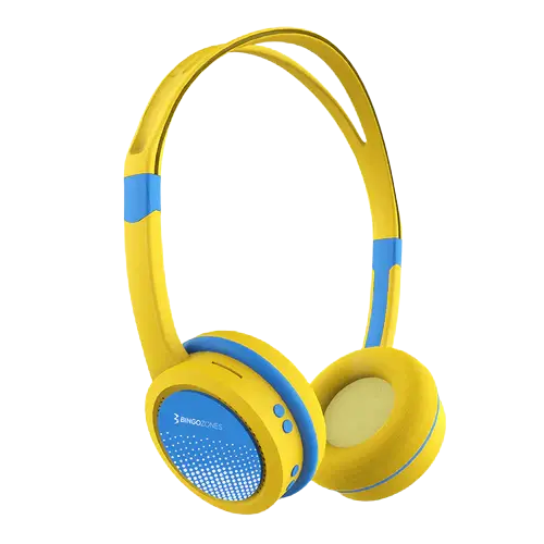 Bingozones Bingokids Prime B19 Bluetooth Headphone - Yellow
