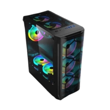 TechnoZone C 250 Gaming RGB Computer Case  for sale in Egypt from Games2Egypt