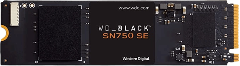 Western Digital (WD) Black SN750 SE Internal SSD - 500GB (35281)