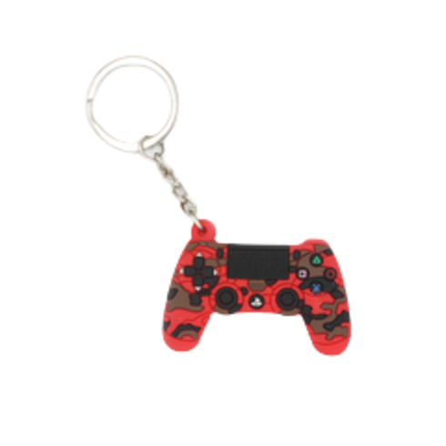 keychain medal ps4 control red camou