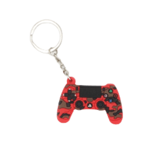 Keychain Medal PS4 Controller - Red Camou