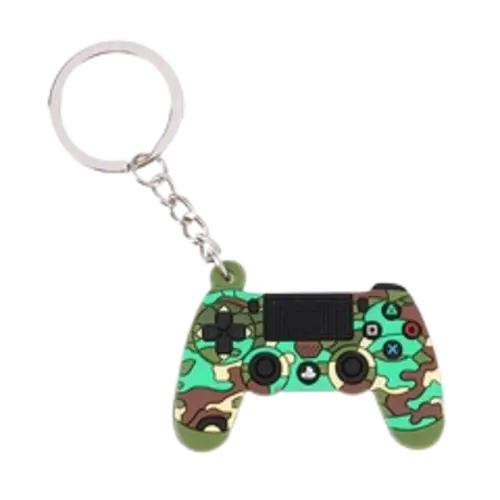 Keychain Medal PS4 Controller - Green Camou