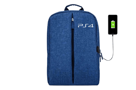 حقيبة PS4 لحفظ جهاز البلاي ستيشن 4 - زرقاء -  للبيع في مصر من خلال Games2Egypt