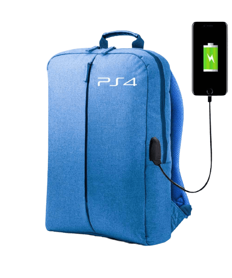 حقيبة PS4 لحفظ جهاز البلاي ستيشن 4 - أزرق فاتح  للبيع في مصر من خلال Games2Egypt