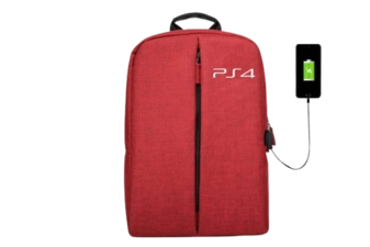 حقيبة PS4 لحفظ جهاز البلاي ستيشن 4 - أحمر -  للبيع في مصر من خلال Games2Egypt