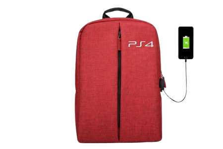 حقيبة PS4 لحفظ جهاز البلاي ستيشن 4 - أحمر -  للبيع في مصر من خلال Games2Egypt