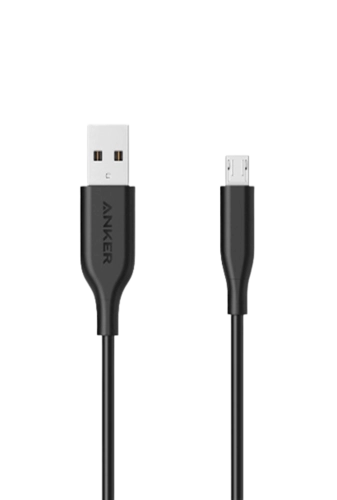 Anker PowerLine 3ft Micro USB - Black