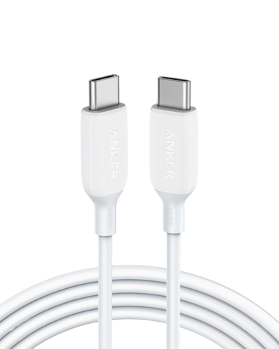 Anker PowerLine 3 Type C to Type C 2.0 Cable - White