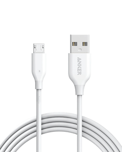 Anker PowerLine 3ft Micro USB - White -  for sale in Egypt from Games2Egypt