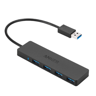 Anker 4-Port Ultra Slim Data Hub B2C - Black