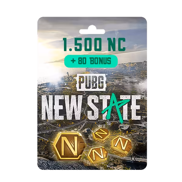PUBG New State 1500+80 NC for sale in Egypt from Games2Egypt